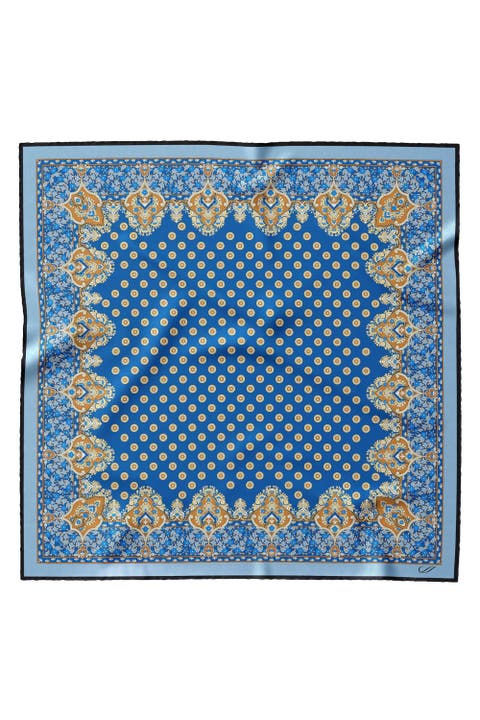 Filippo - Hand Rolled Silk Neckerchief for Men
