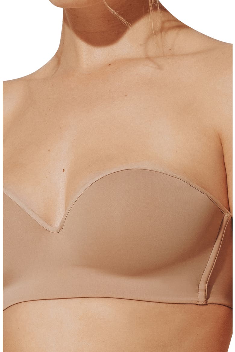 24/7® Classic Underwire Always Up Strapless Bra, Alternate, color, TAUPE