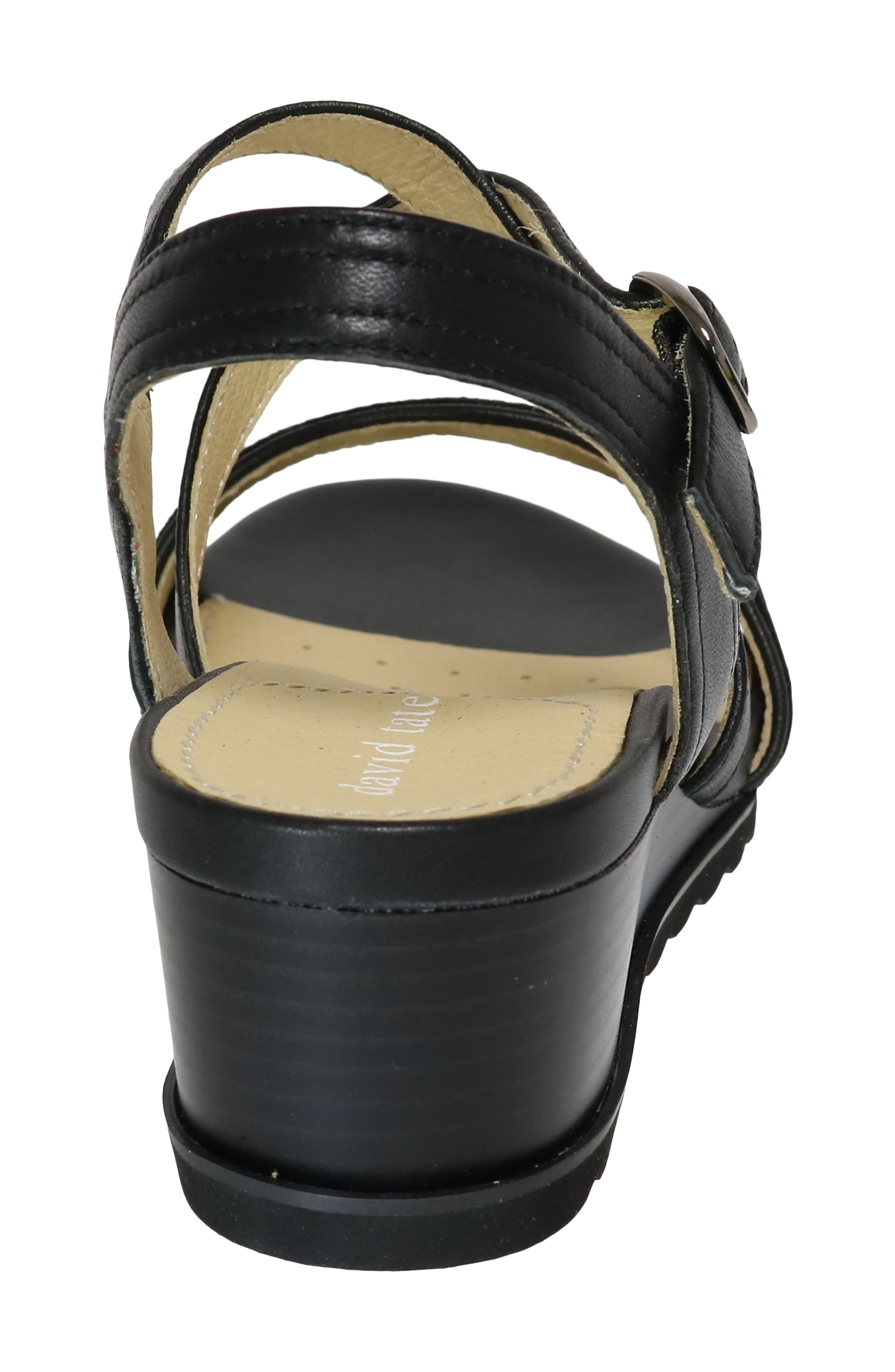 David Tate Kinsley Ankle Strap Wedge Sandal, Alternate, color, 