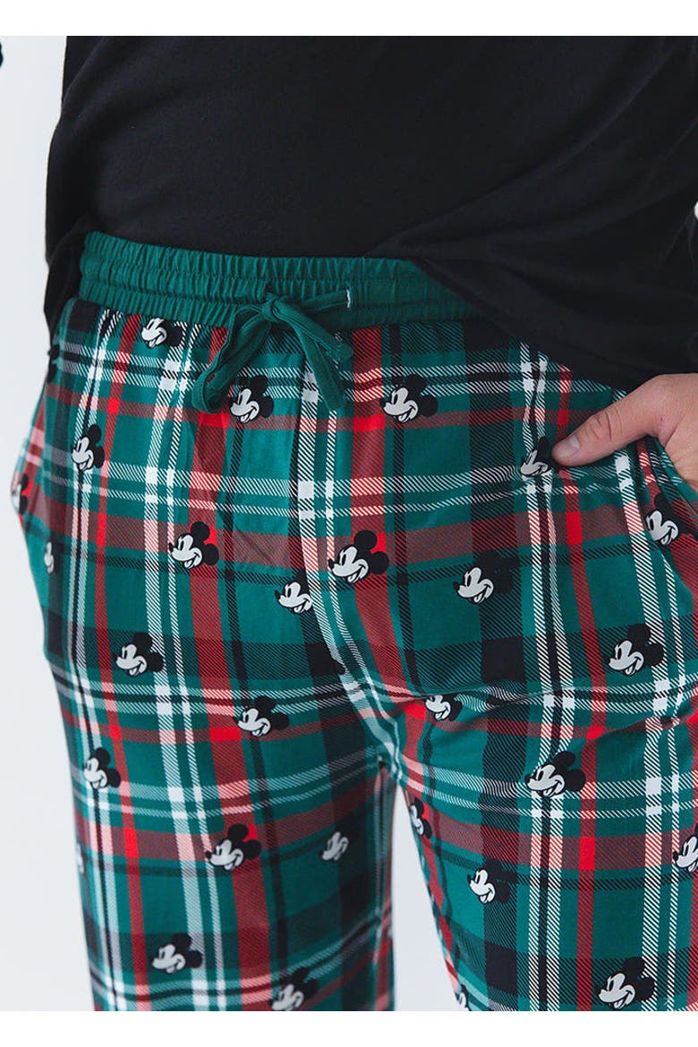 Men's Steamboat Willie Tartan Pajama Pants, Alternate, color, Multicolor