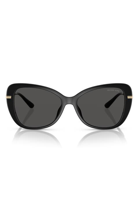 56mm Butterfly Sunglasses