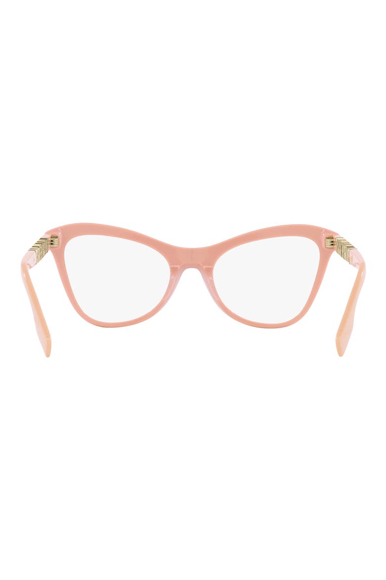 Angelica 54mm Cat Eye Optical Glasses, Alternate, color, PINK