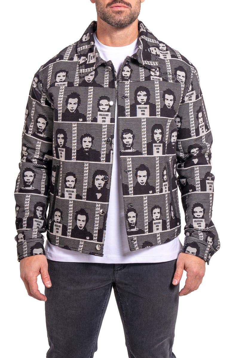 Maceoo Ascension 0004 Denim Jacket, Main, color, Grey