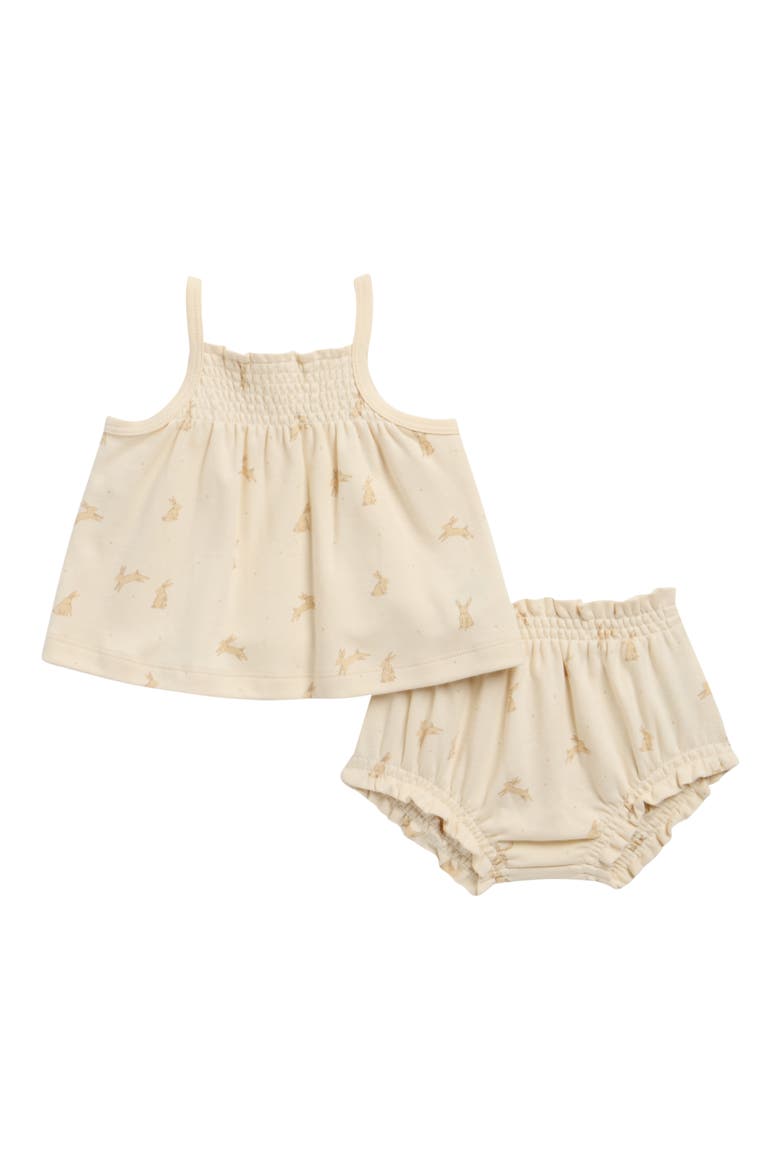 Kids' Smocked Tank & Bloomers Set, Main, color, NATURAL