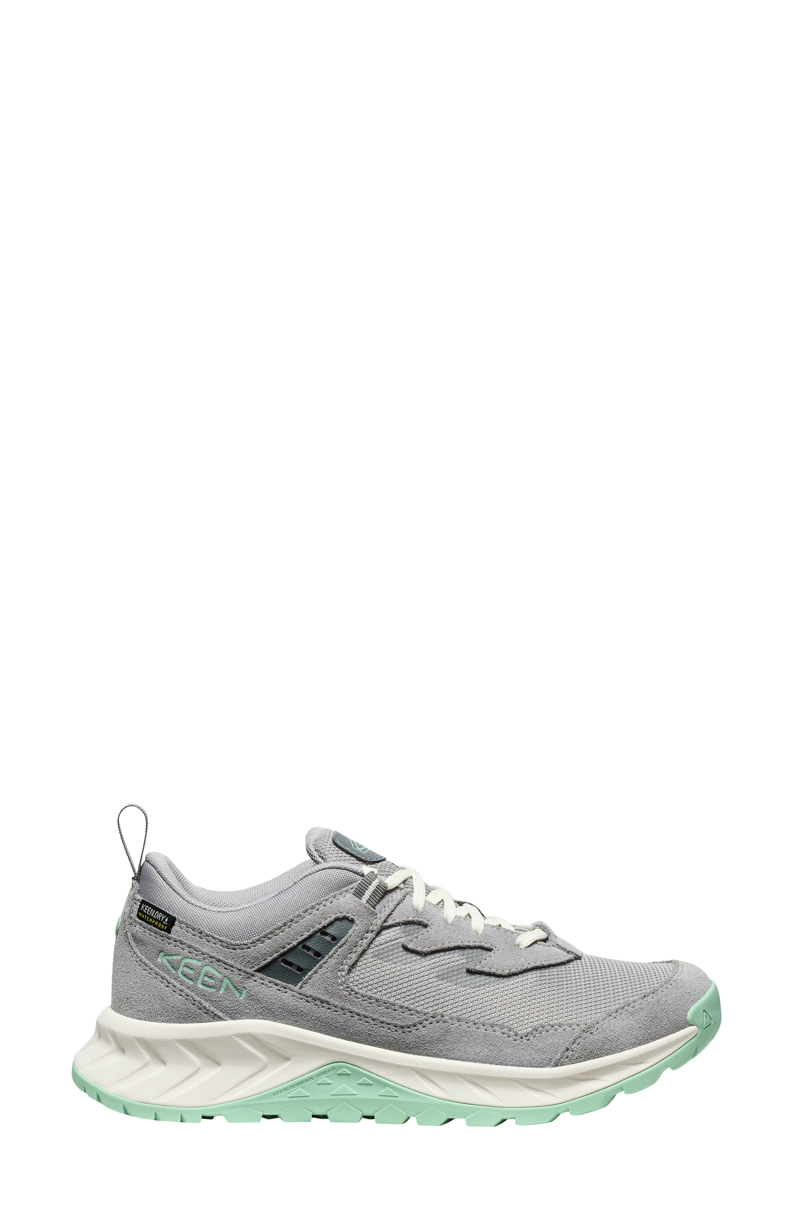 KEEN Hightrail Waterproof Hiking Sneaker, Alternate, color, Alloy/ Lichen