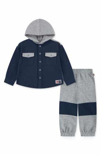 Levi's Kids' Hooded Shirt Jacket & Joggers Set
