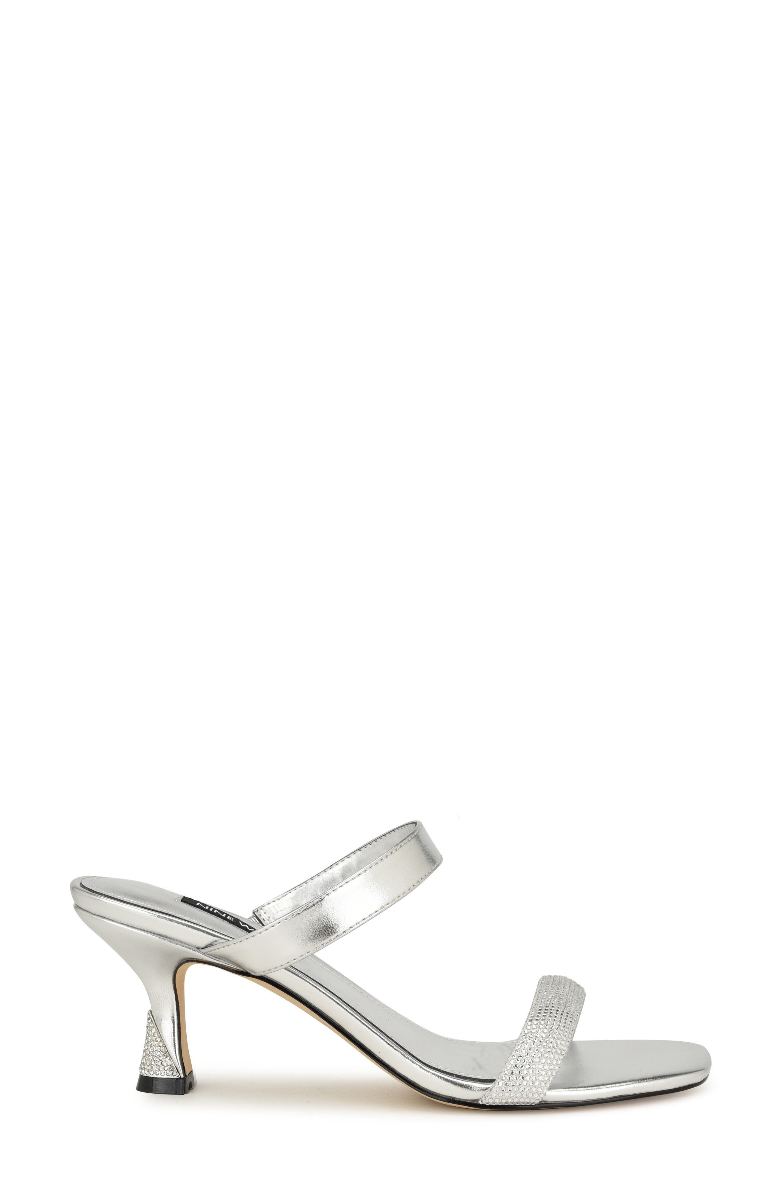 Nine West Shimme Slide Sandal, Alternate, color, 