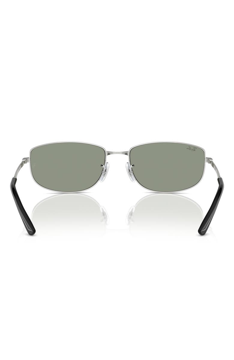 Ray-Ban 59mm Round Sunglasses, Alternate, color, Silver