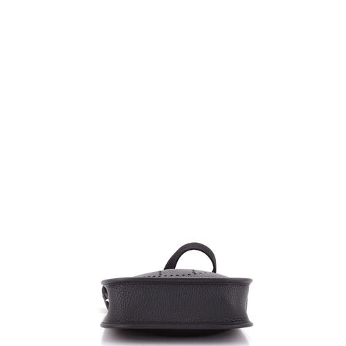 Pre-owned Hermes Hermes Evelyne Bag Gen Iii Clemence Tpm In Black