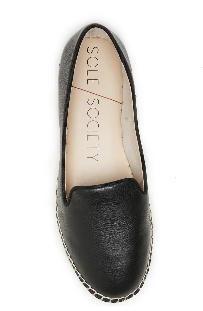 Sole Society Sammah Espadrille Loafer, Alternate, color,