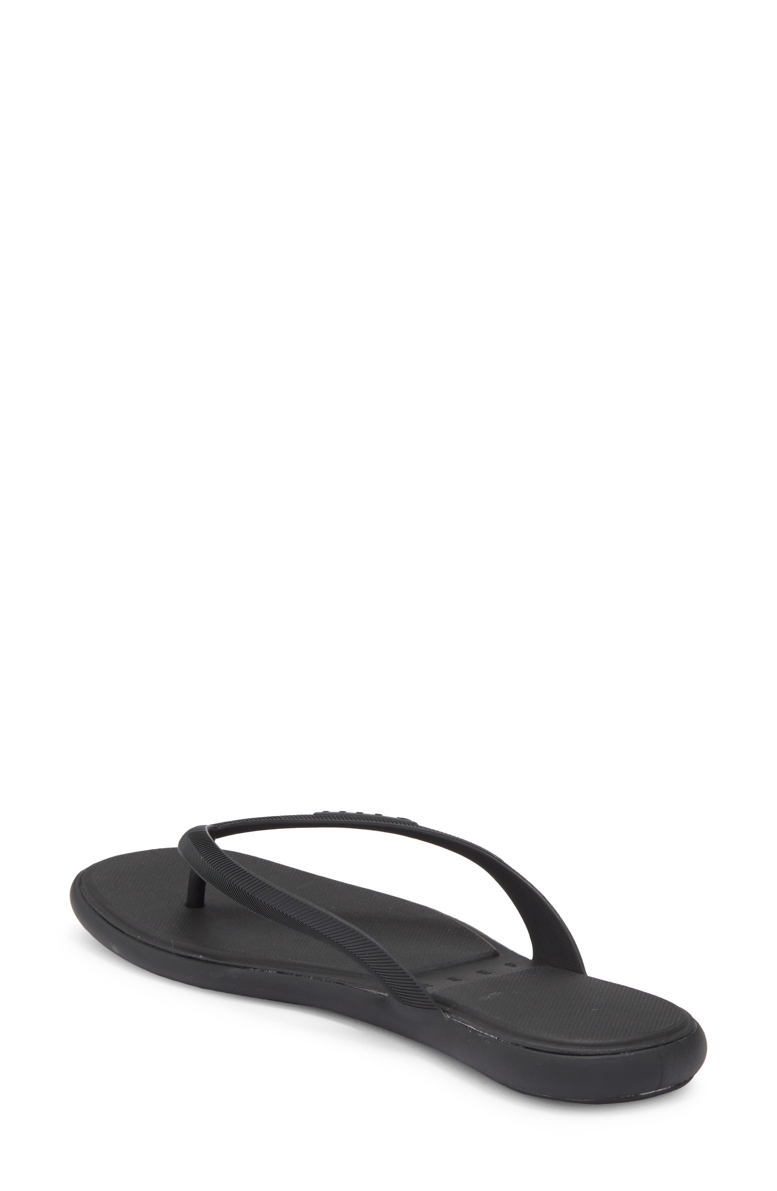 Reef Water Willow Malibu Sandals, Alternate, color, Black/ Black