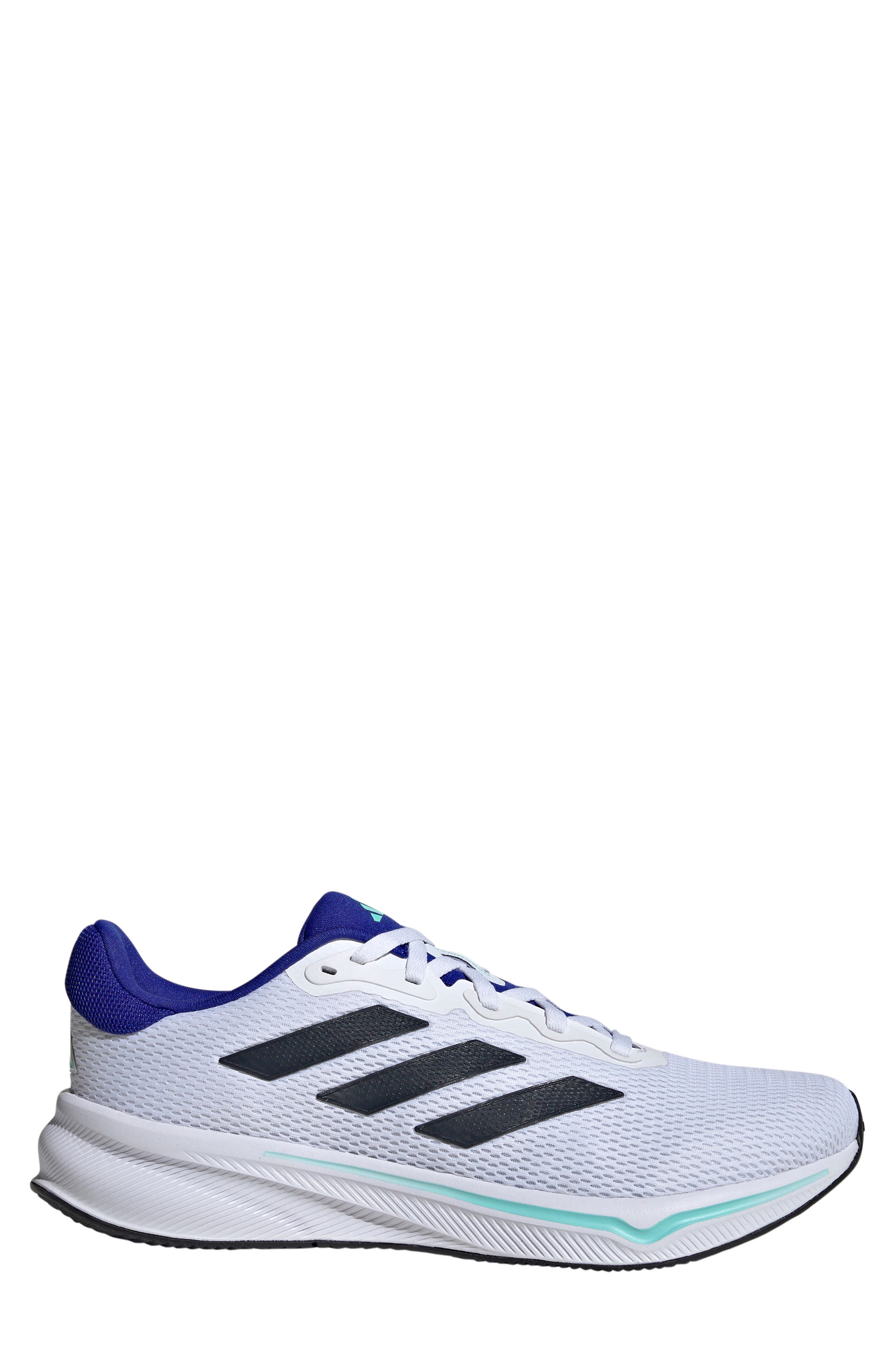 Response Sneaker, Alternate, color, WHITE/AURORA INK/FLASH AQUA