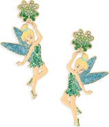 BaubleBar x Disney® Tinker Bell Four-Leaf Clover Drop Earrings