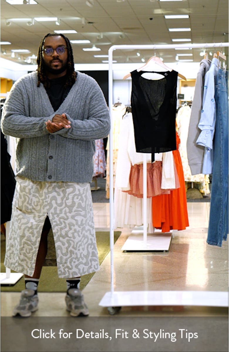 Lilitina Open Back Cotton & Linen Tank, sales video thumbnail