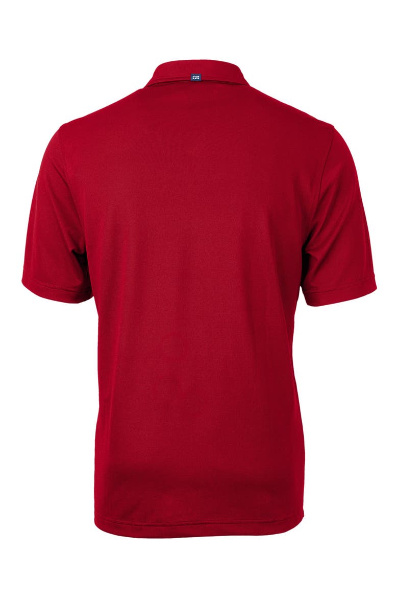 Virtue Piqué Recycled Blend Polo, Alternate, color, CARDINAL RED