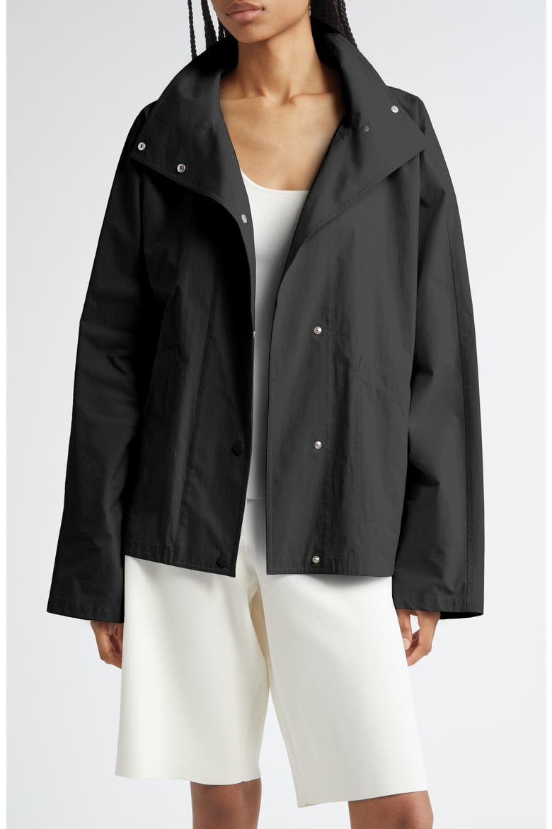 Summer Water Repellent Parachute Jacket, Main, color, BLACK 001