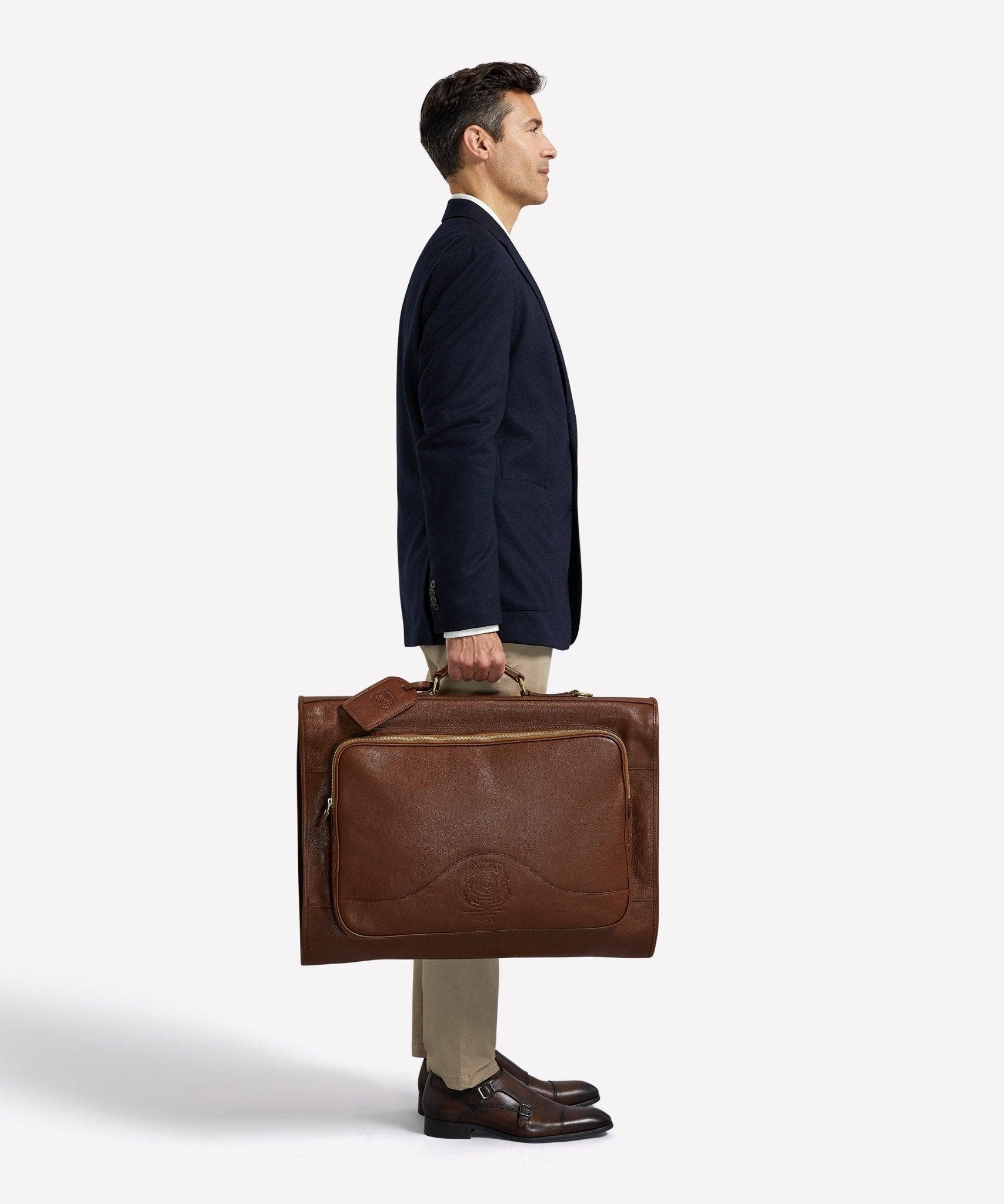 Ghurka Packet No. 83, Alternate, color, Vintage Chestnut Leather