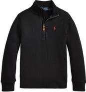 Polo Ralph Lauren Kids' Estate Rib Quarter Zip Pullover
