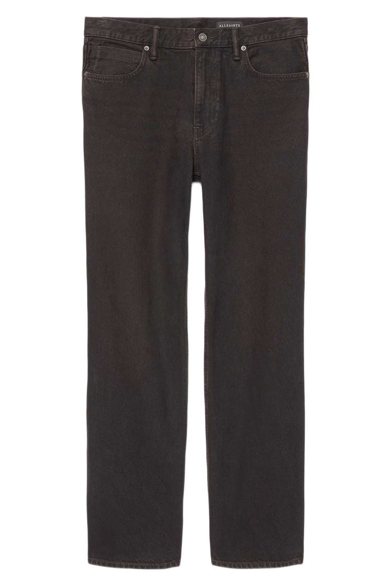 Mullen Relaxed Leg Jeans, Alternate, color, OVERDYED BROWN