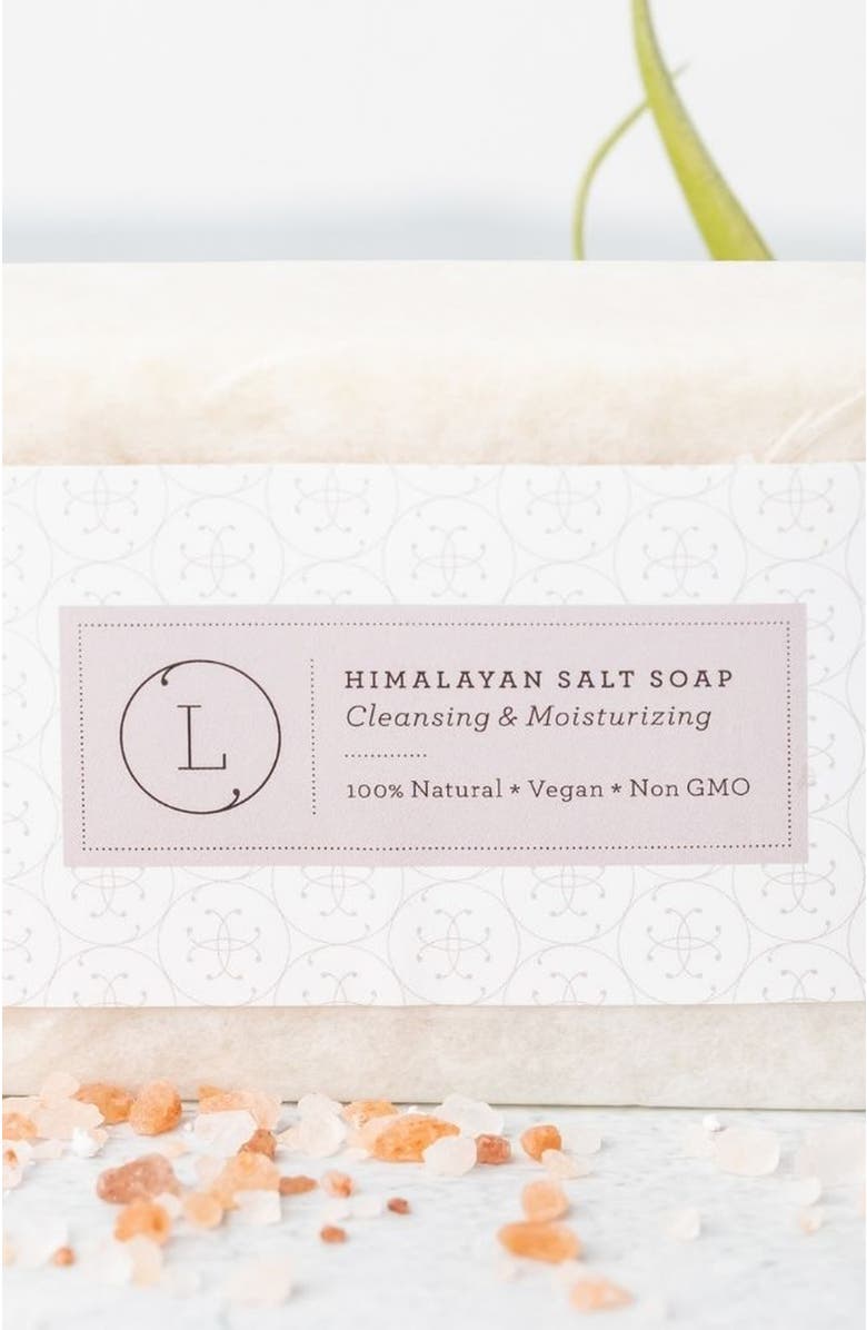 Lizush Set of 6 Handmade Cold Process Natural Soap Bars in Gift Set Box, Alternate, color, NO COLOR