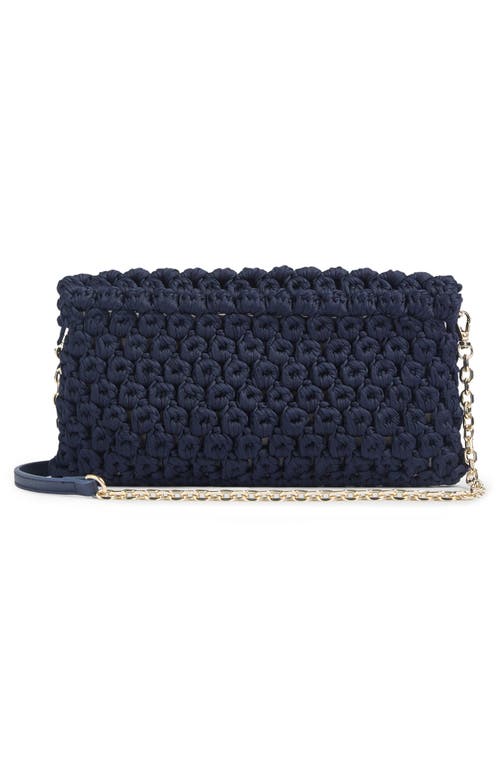 Lk Bennett Larna Clutch In Navy