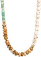 House of Olia Trio 14k Gold-Filled Stone Necklace