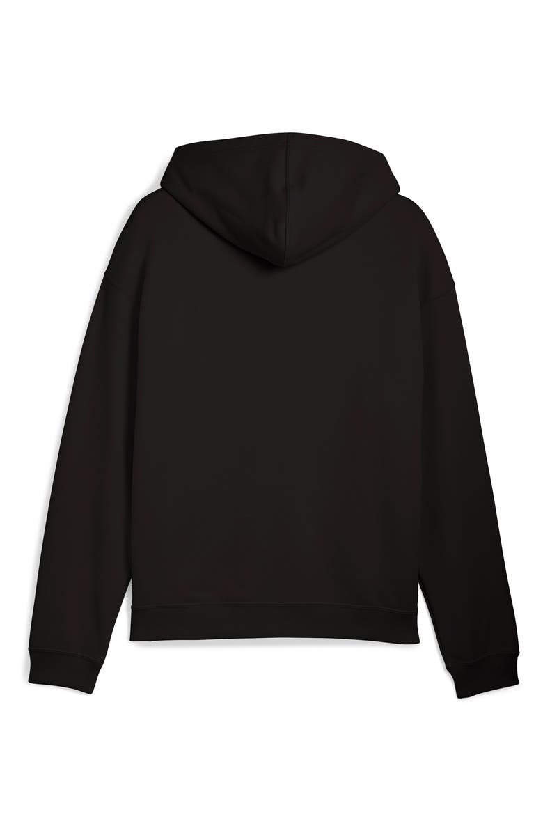 PUMA Porsche League Zip Hoodie, Alternate, color, Puma Black