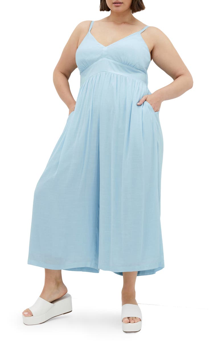 City Chic Lara Jumpsuit, Main, color, Boho Blue