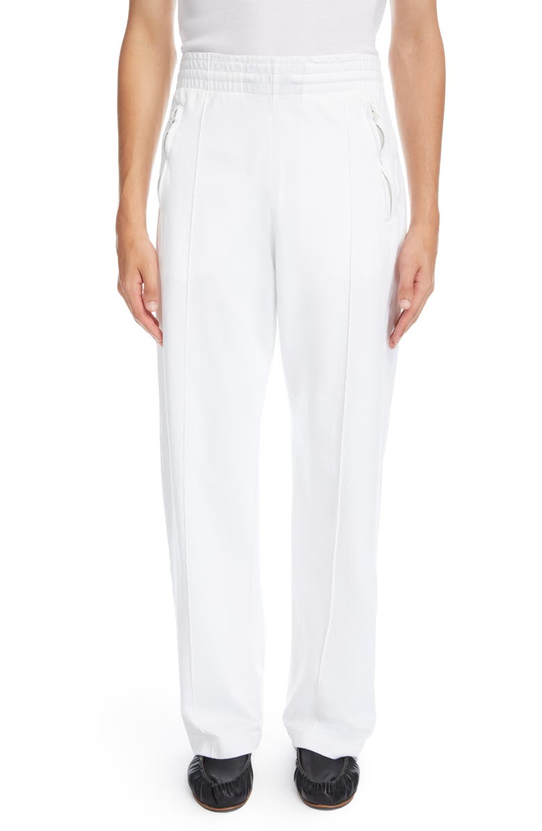 Acne Studios Cotton Logo Sweatpants, Main, color, 