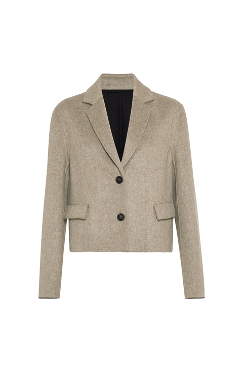 Hand-crafted cropped blazer