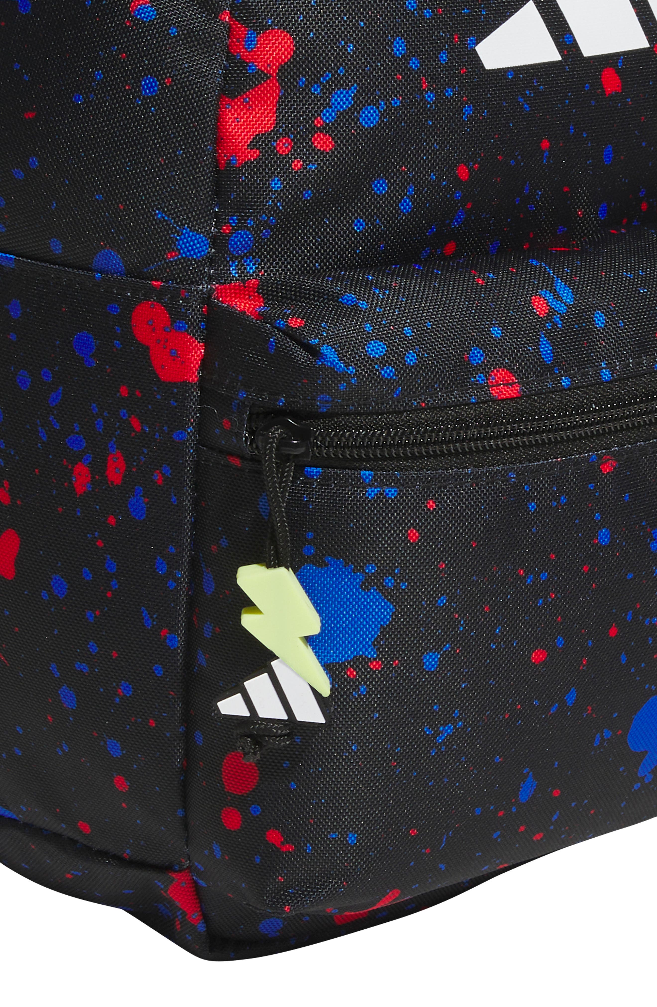 Kids' Gotta Have It Midi Backpack, Alternate, color, SPLATTER BLACK / WHITE