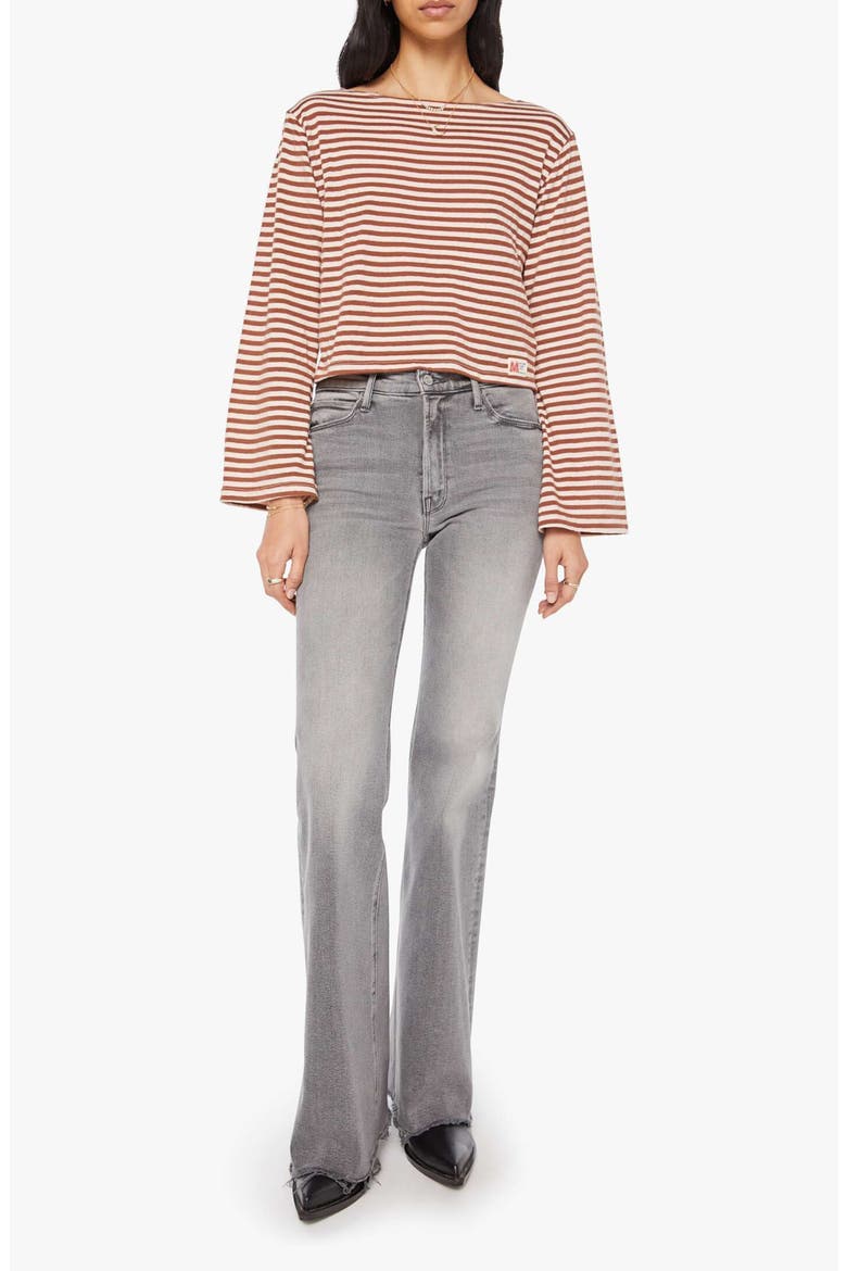 The Skipper Bell Stripe Long Sleeve Cotton T-Shirt, Alternate, color, FROM THE GROUND UP