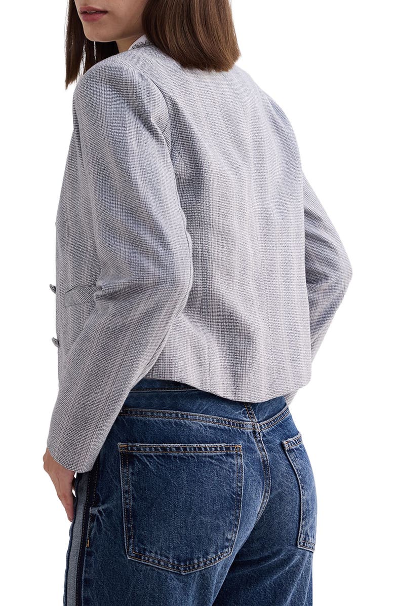 Reistor Lady Jacket in Cotton Tweed, Alternate, color, Steel Breeze