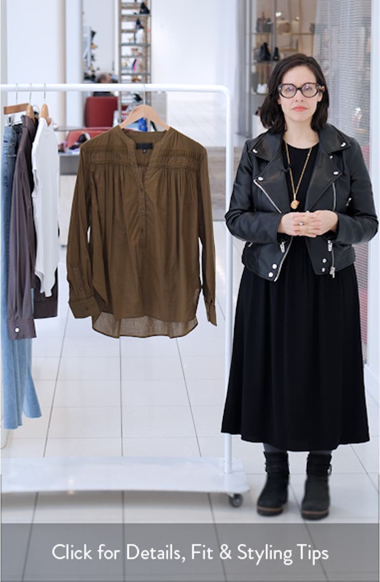 Clarys Shirred Yoke Top, sales video thumbnail