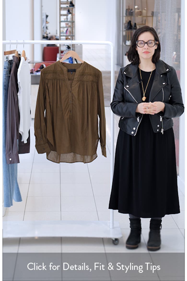 Clarys Shirred Yoke Top video