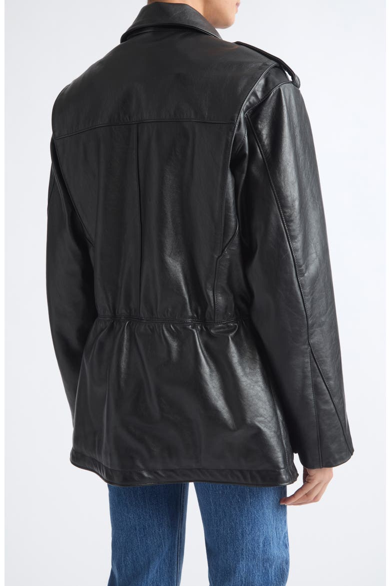 Blackadder Regenerative Leather Jacket, Alternate, color, BLACK