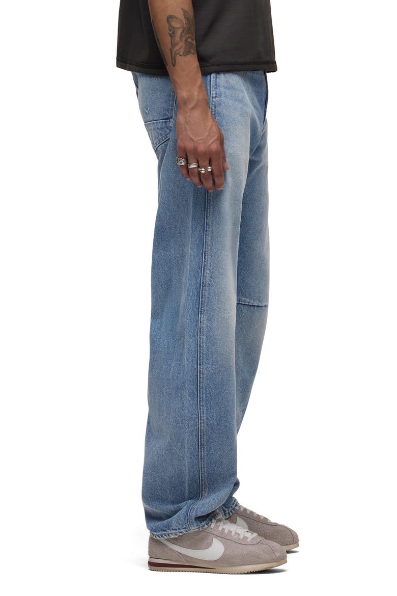 Horseshoe Leg Jeans, Alternate, color, CHINO