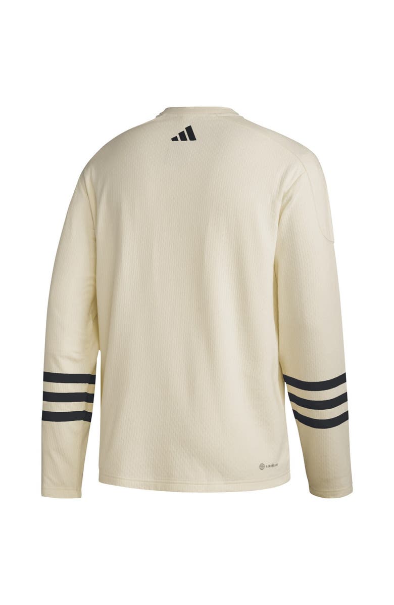 adidas Men's adidas Cream Philadelphia Flyers AEROREADY Pullover Sweater, Alternate, color, 