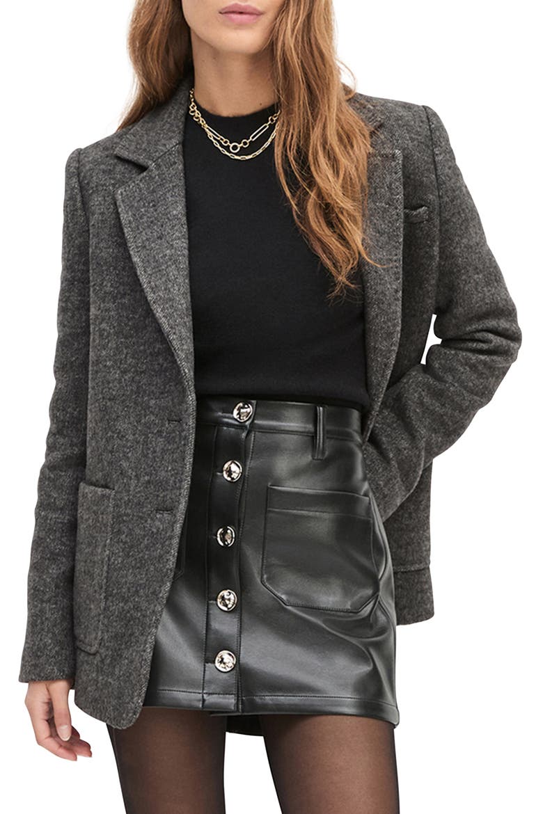 The Cheshire Jacket, Main, color, GREY TWILL