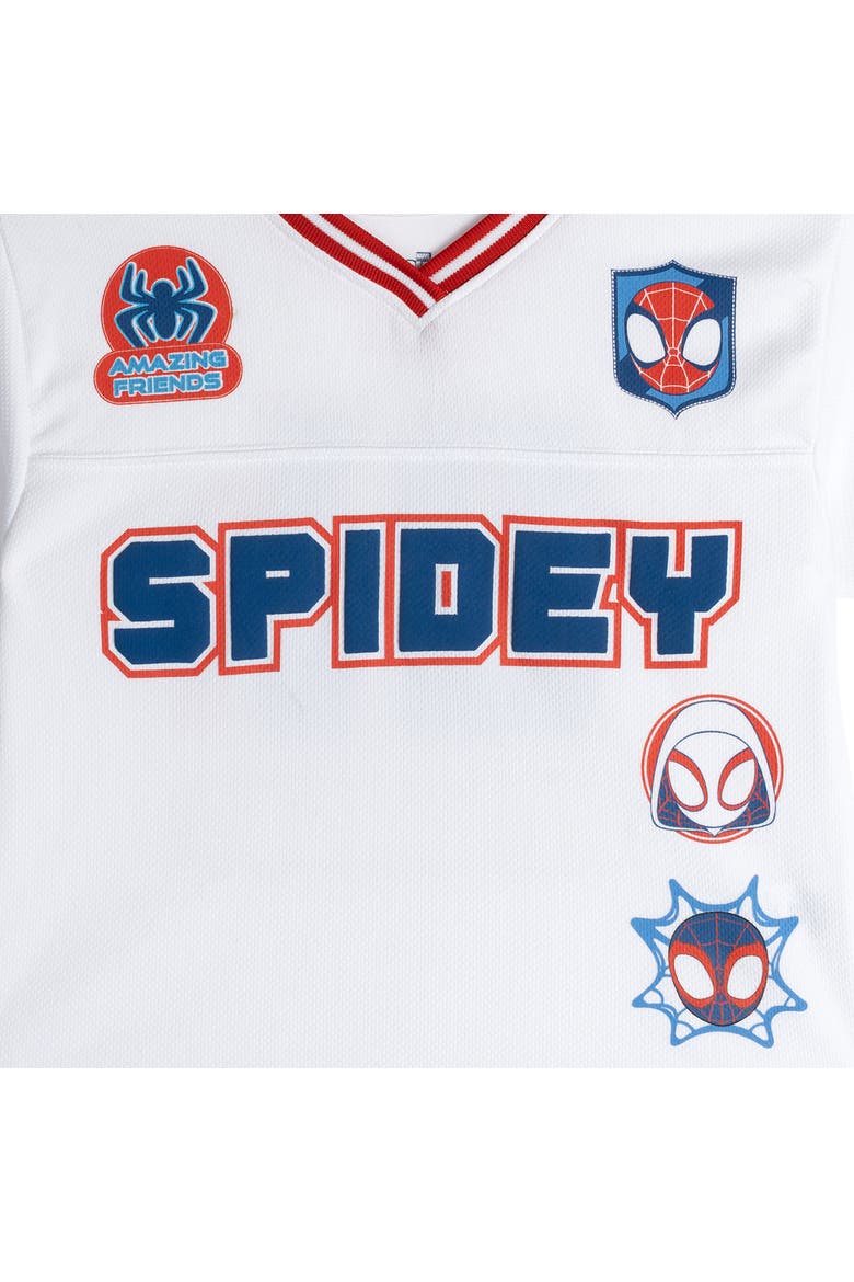 Spidey and His Amazing Friends Athletic 2-Piece T-Shirt and Shorts Set, Alternate, color, Spidey White Blue