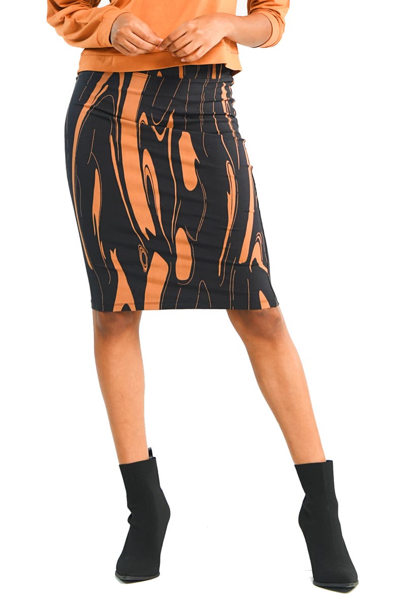 Dai Moda Pencil Skirt, Main, color,