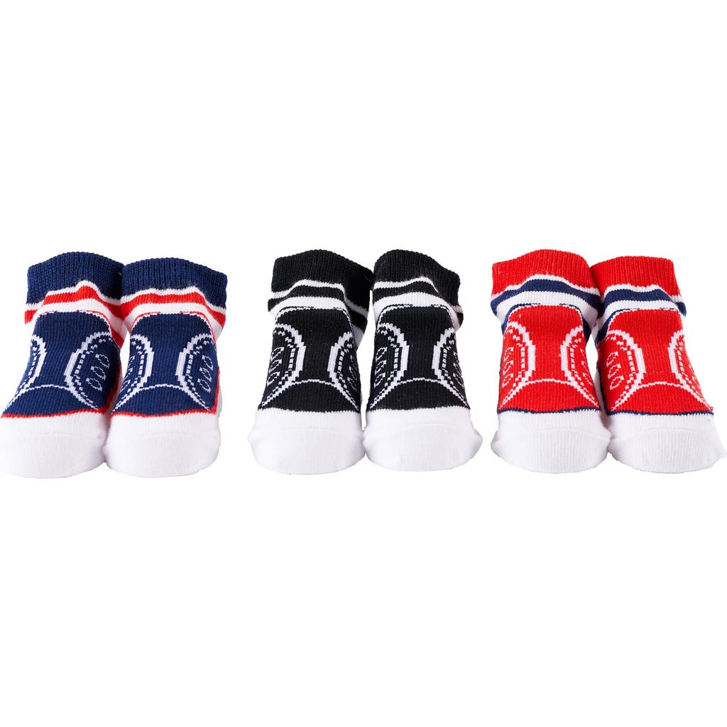 Mud Pie Kids' Assorted 3-Pack Socks Set in Blue  product