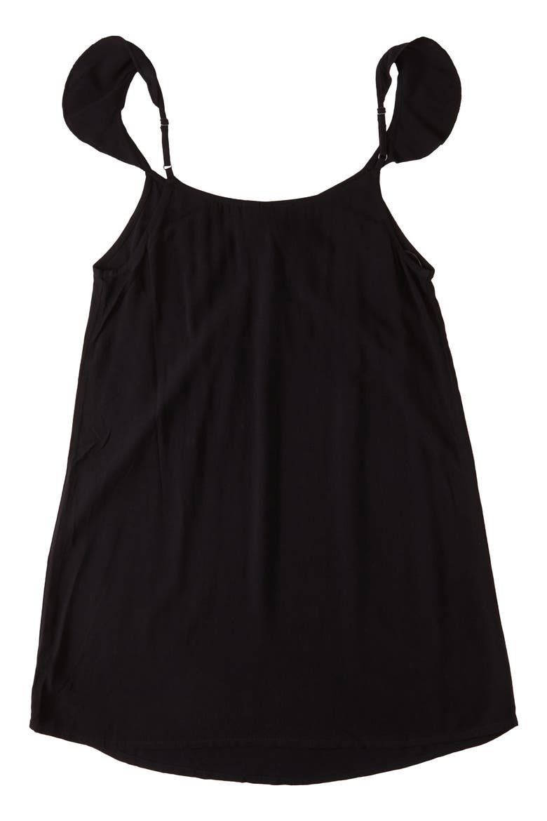 Future Thoughts Cutout Sundress, Alternate, color, ANTHRACITE