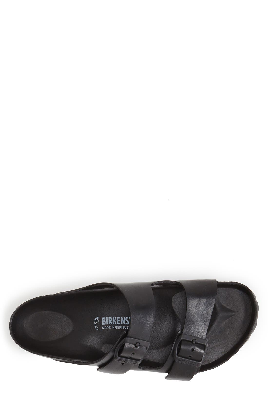 Birkenstock Essentials Arizona Waterproof Slide Sandal, Alternate, color, Black