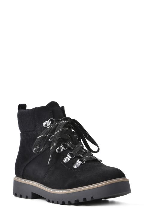 Connie Lace-up Lug Sole Boot
