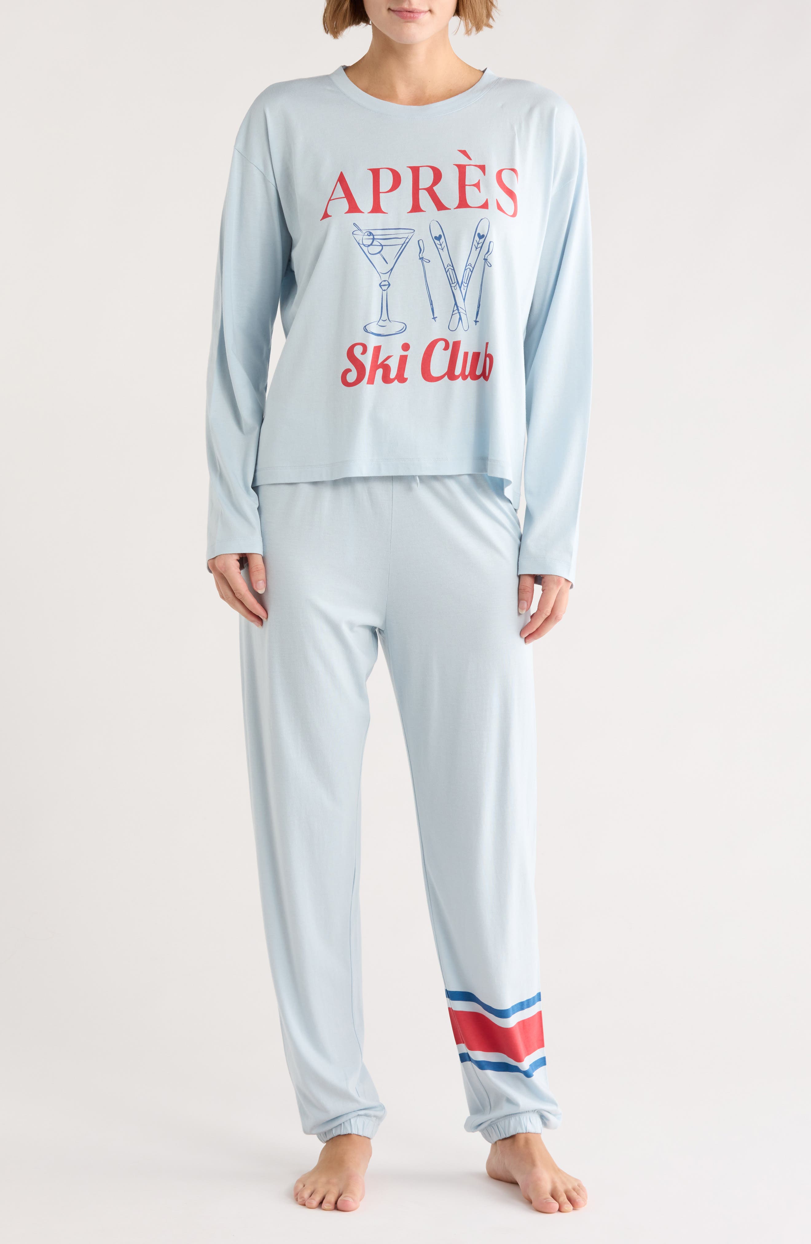 PJ Salvage Jersey Graphic Pajamas