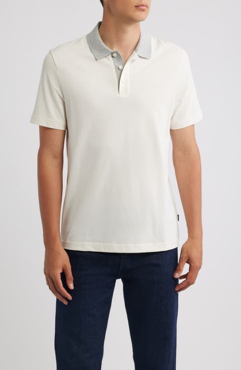 Parlay Contrast Collar Cotton Polo
