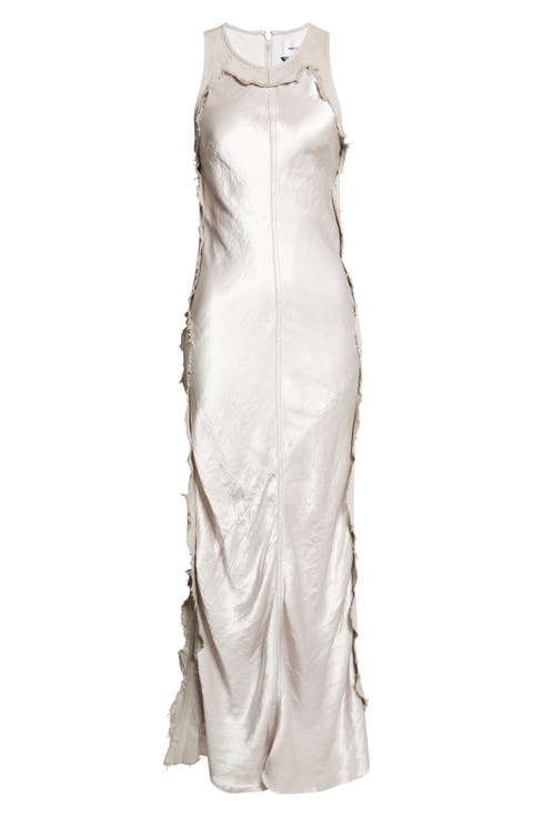 Toto Fringe Satin Dress