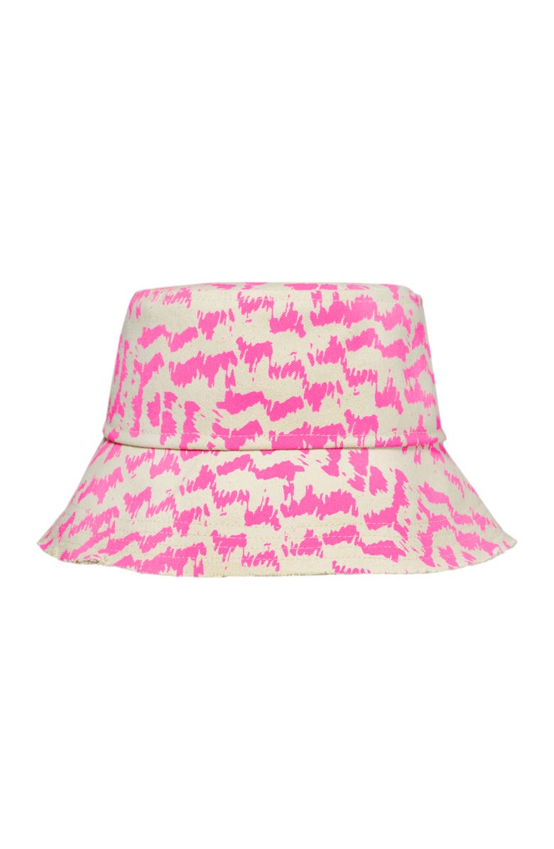 Dance Happy Party Animal Bucket Hat, Main, color, Neon Pink