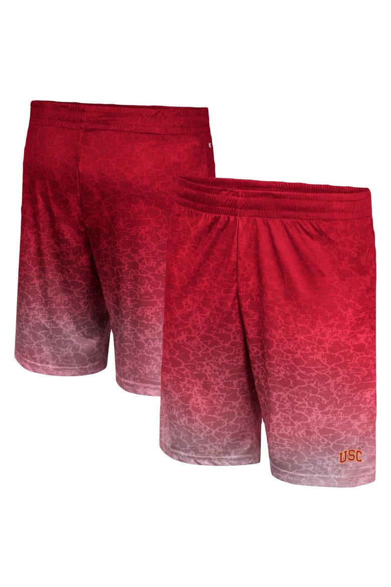 Men's Colosseum Cardinal USC Trojans Walter Shorts, Main, color, Cardinal